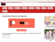 Tablet Screenshot of blackboxrepack.com